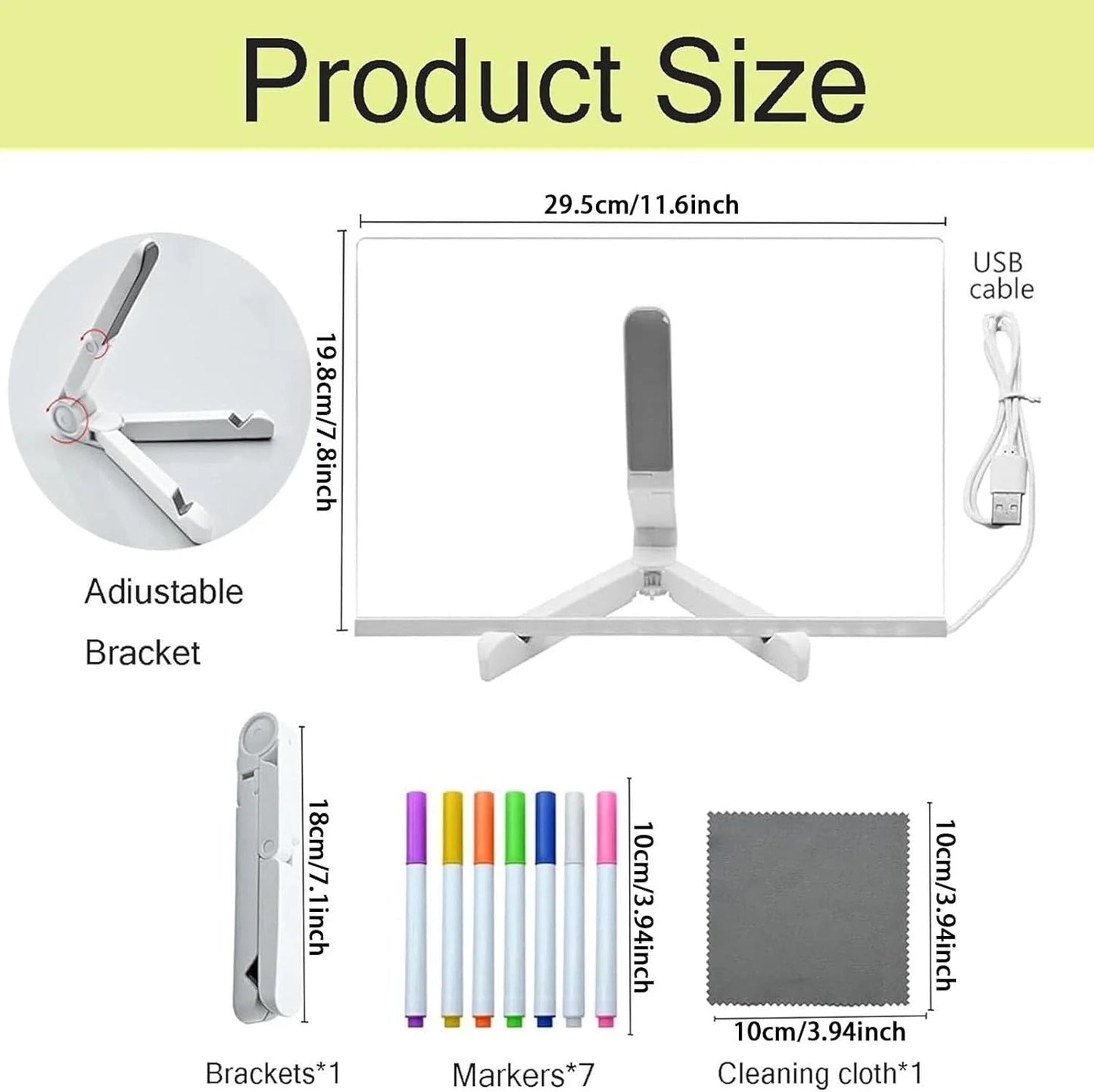 GlowLearn™ LED Drawing Board